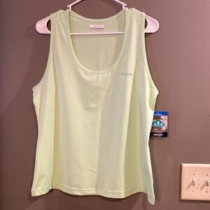 Bright Green Columbia Hike Performance Tank